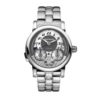 Nicolas Rieussec Chronograph Steel Black Dial 43mm Sell Image