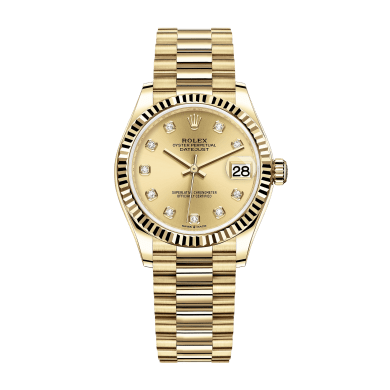 Datejust Yellow Gold Champagne Dial 31mm Sell Image