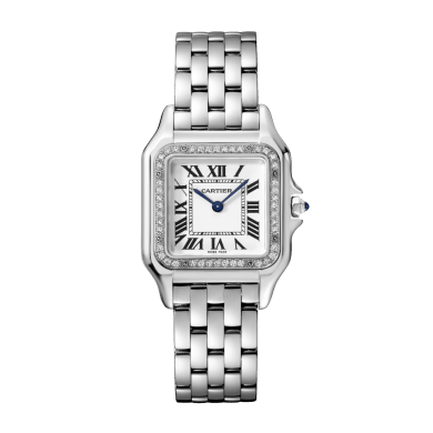 Panthère de Cartier Steel Diamond White Dial 26mm Sell Image
