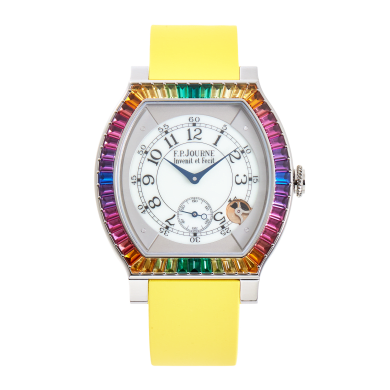 Élégante "Gino's Dream" Titanium Rainbow White Dial 48mm Sell Image
