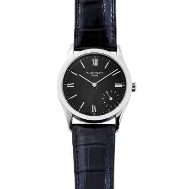 Calatrava Platinum Black Dial 33mm Sell Image
