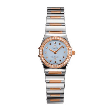 Constellation My Choice Rose Gold & Steel Diamond Blue Dial 22mm Sell Image