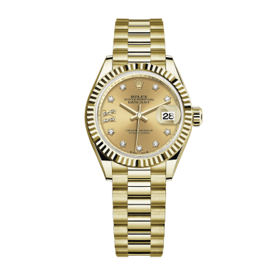 Lady-Datejust Yellow Gold Champagne Dial 28mm Sell Image