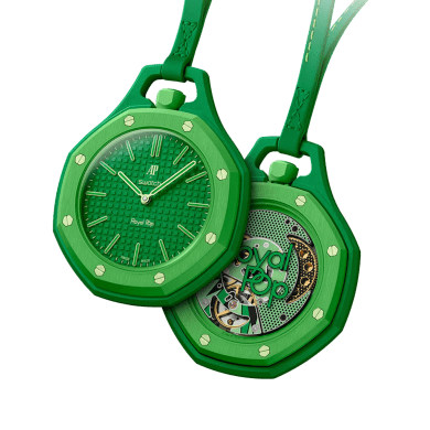 AP X Swatch Royal Pop "Green Eight" Sell Image