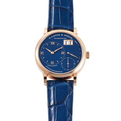 Little Lange 1 Rose Gold Blue Dial 36mm Sell Image