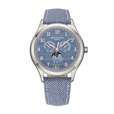 Annual Calendar White Gold Blue Shantung Dial 38mm Sell Image