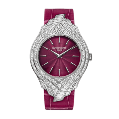 Calatrva White Gold Bordeaux Dial 34mm Sell Image