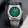 Royal Oak "Jumbo" Extra-Thin "50th Anniversary" Platinum Green Dial 39mm Condition Images button