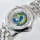 World Time Platinum Cloisonné Enamel Dial 39mm Condition Images button