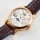 Langematik Perpetual Rose Gold Silver Dial 38mm Condition Images button