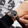 Zeitwerk Lumen Honey Gold Black Dial 42mm Lifestyle Images button