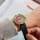 Watermelon (Gen2) Steel Pink Green Dial 38mm Lifestyle Images button