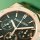 Royal Oak Chronograph Rose Gold Green Dial 41mm Lifestyle Images button