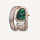 Serpenti Tubogas Rose Gold & Steel Diamond Green Dial 35mm Condition Images button