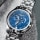 Annual Calendar Steel Blue Dial 38mm Lifestyle Images button