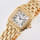 Panthère de Cartier Yellow Gold Diamond White Dial 22mm Condition Images button