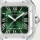 Santos de Cartier Steel Green Dial 35mm Condition Images button