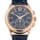 Annual Calendar Chronograph Rose Gold Blue Dial 42mm Condition Images button