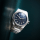 Laureato Steel Blue Dial 42mm Lifestyle Images button
