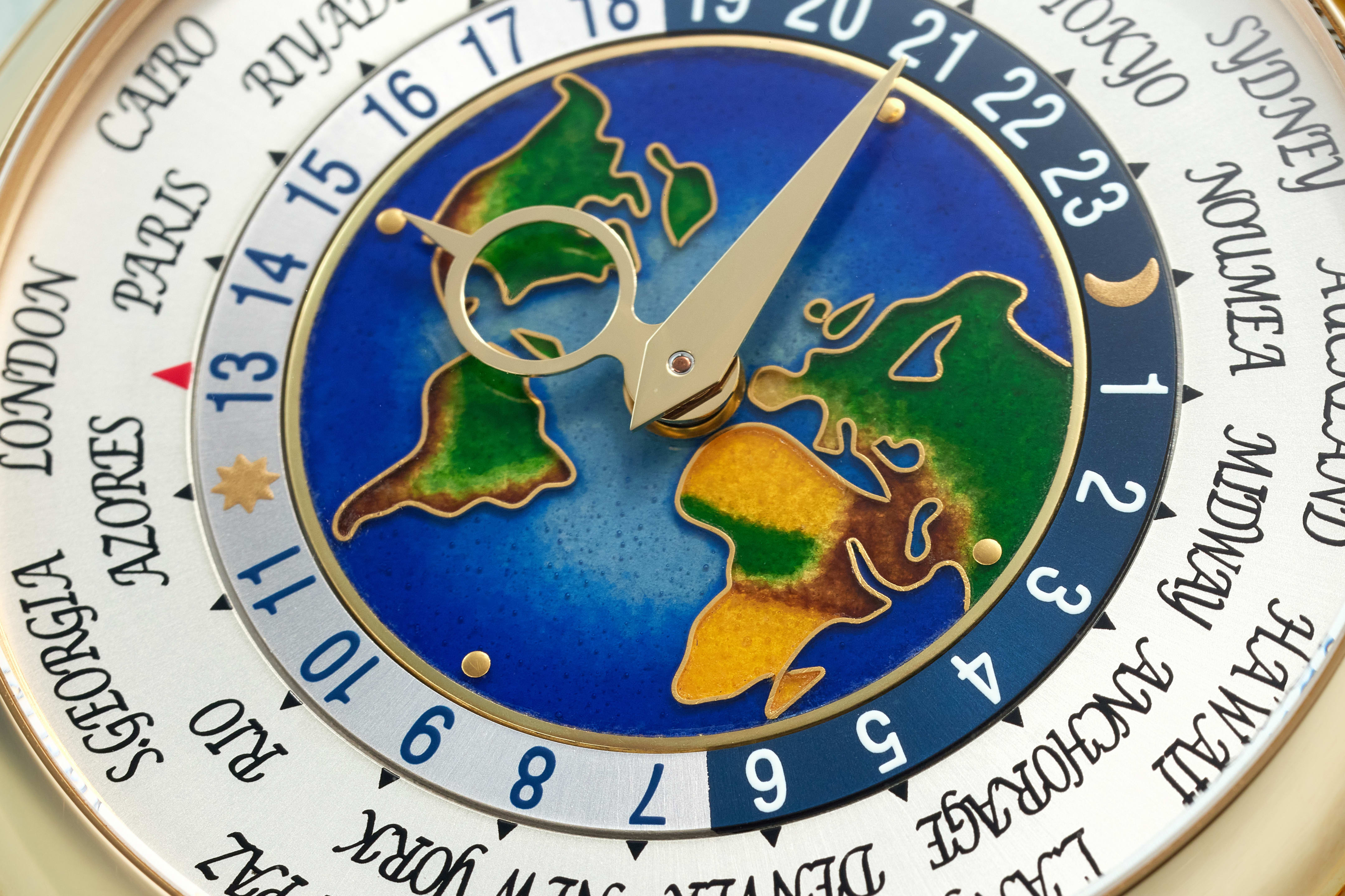 Hands-On With Patek Philippe’s Ultimate Modern World Time Cloisonné Reference 5131 