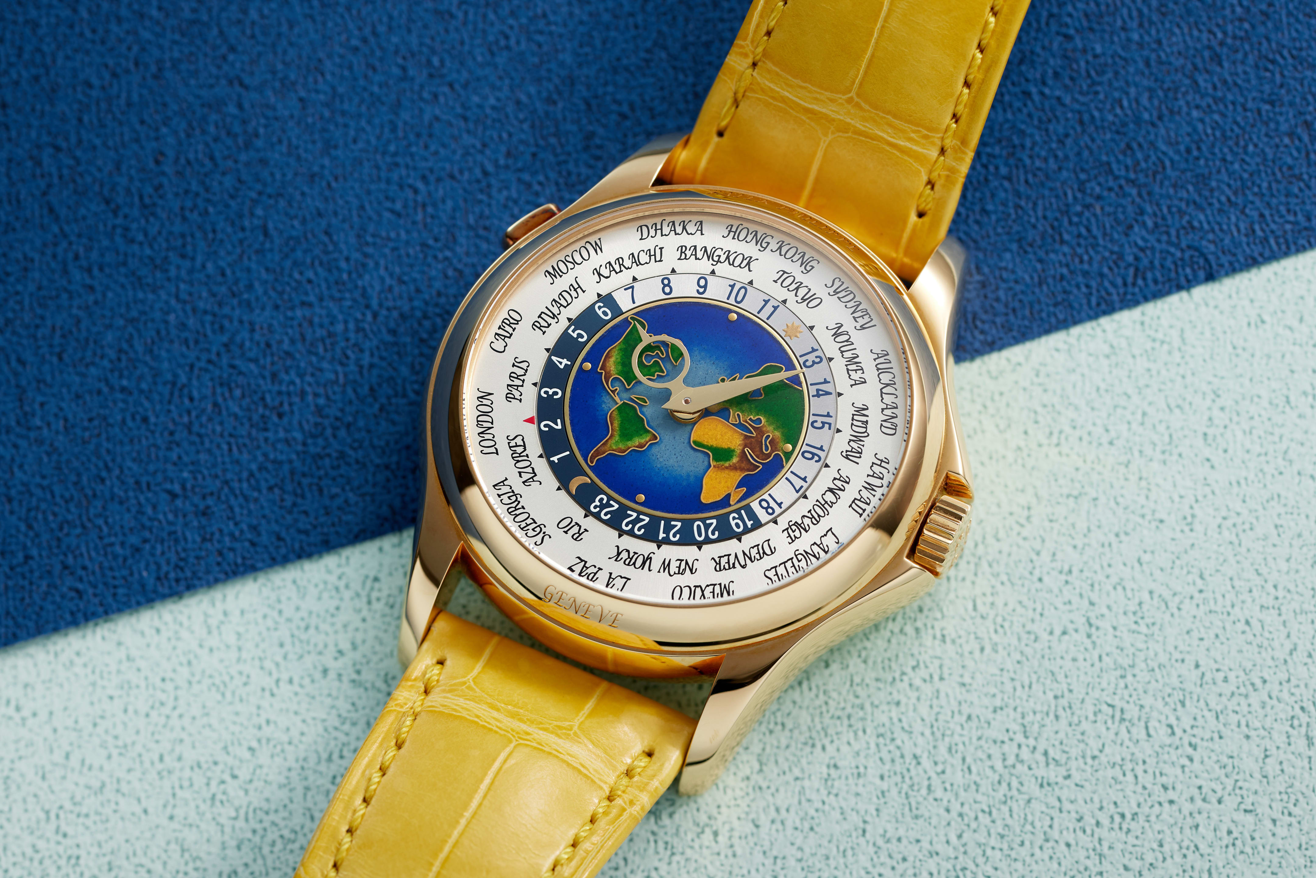 Hands-On With Patek Philippe’s Ultimate Modern World Time Cloisonné Reference 5131 