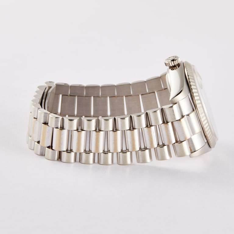 Vintage Day-Date White Gold Silver Dial 36mm Product Image 11
