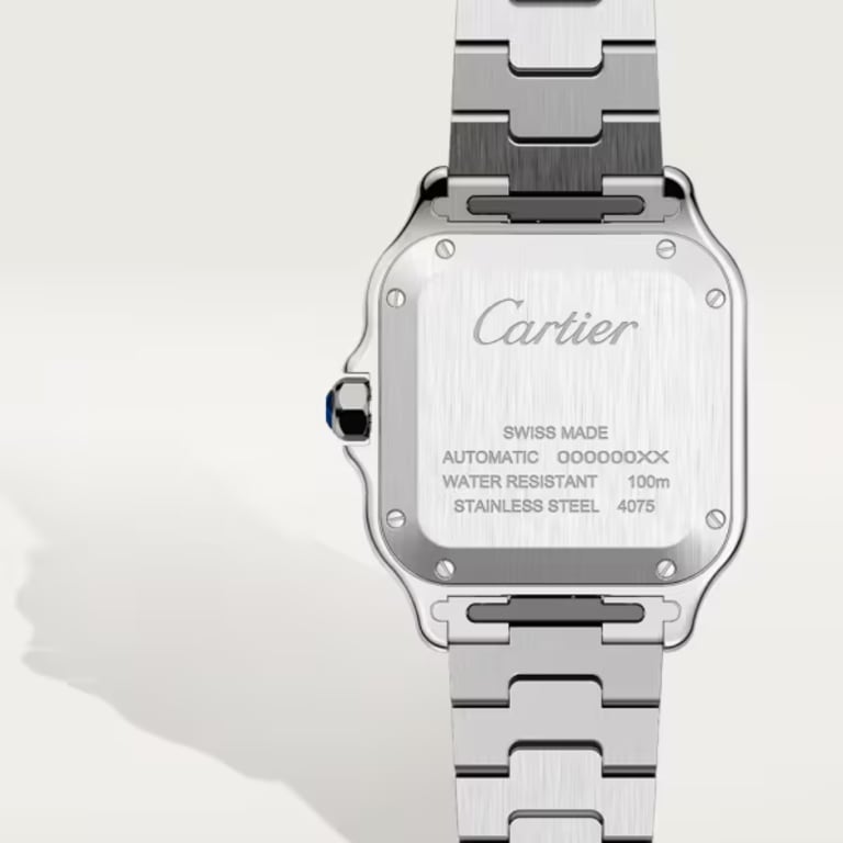 Santos de Cartier Steel Silver Dial 35mm Product Image 3
