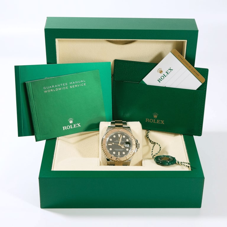 Yacht-Master Rose Gold & Steel Black Dial 40mm Product Image 11