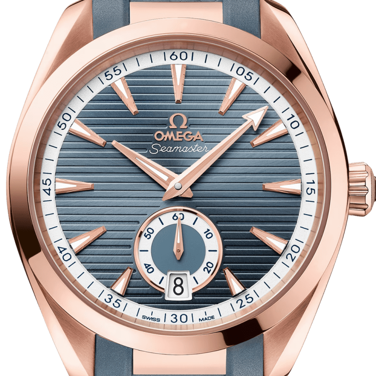 Aqua Terra Small Seconds Rose Gold Blue Dial 41mm Product Image 4