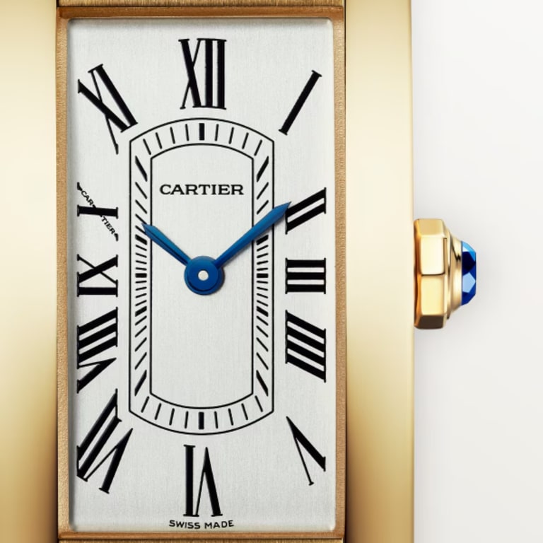 Tank Americaine Yellow Gold Silver Dial 35mm Product Image 1