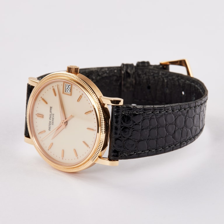 Calatrava Rose Gold White Dial 33mm Product Image 2