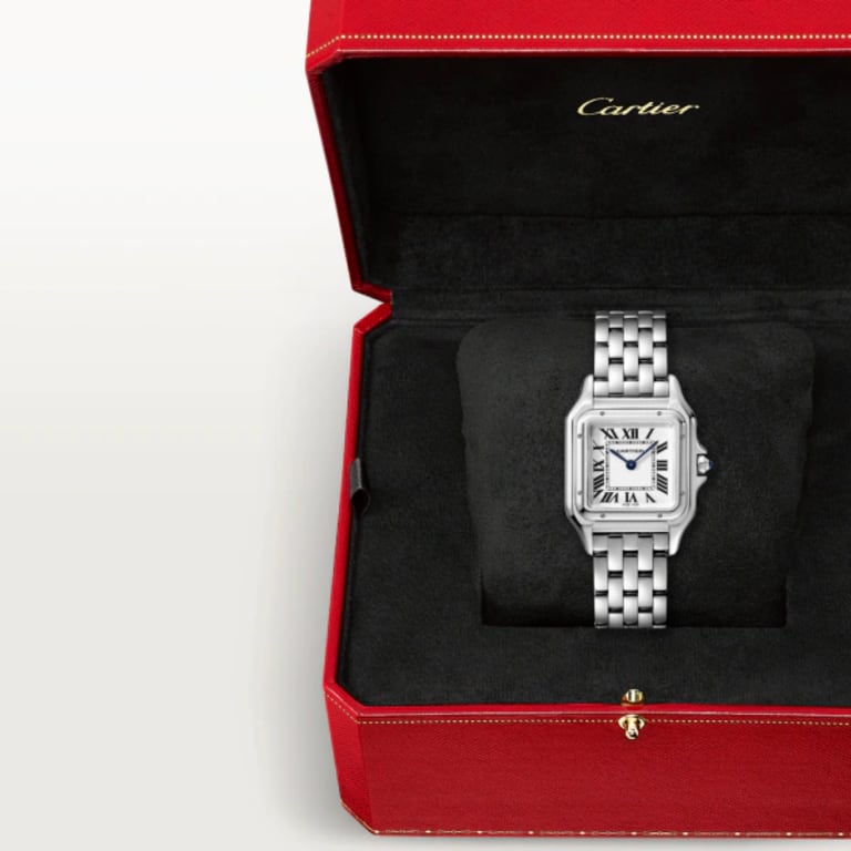 Panthère de Cartier Steel Silver Dial 27mm Product Image 5