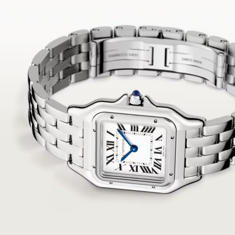 Panthère de Cartier Steel Silver Dial 27mm Product Image 2
