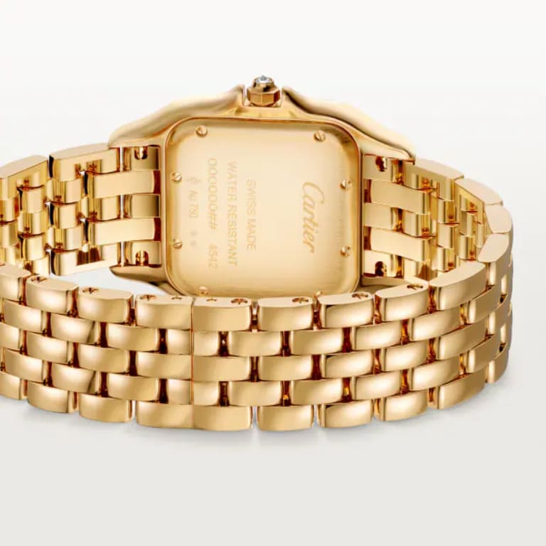 Panthère de Cartier Yellow Gold Diamond Silver Dial 27mm Product Image 4