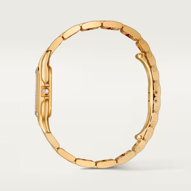 Panthère de Cartier Yellow Gold Diamond Silver Dial 27mm Product Image 5
