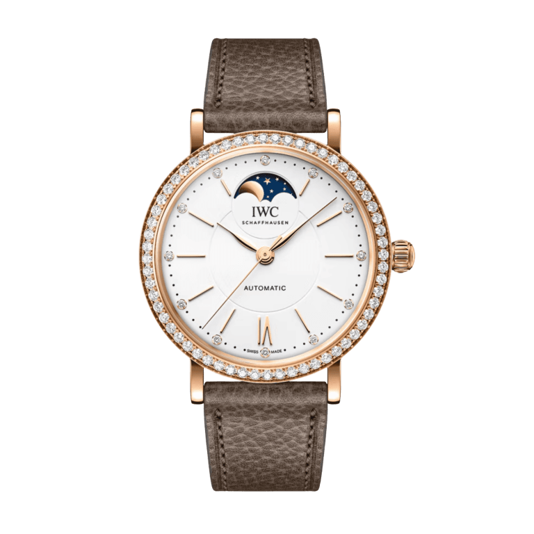 Portofino Moonphase Rose Gold Diamond Silver Dial 37mm Product Image 5