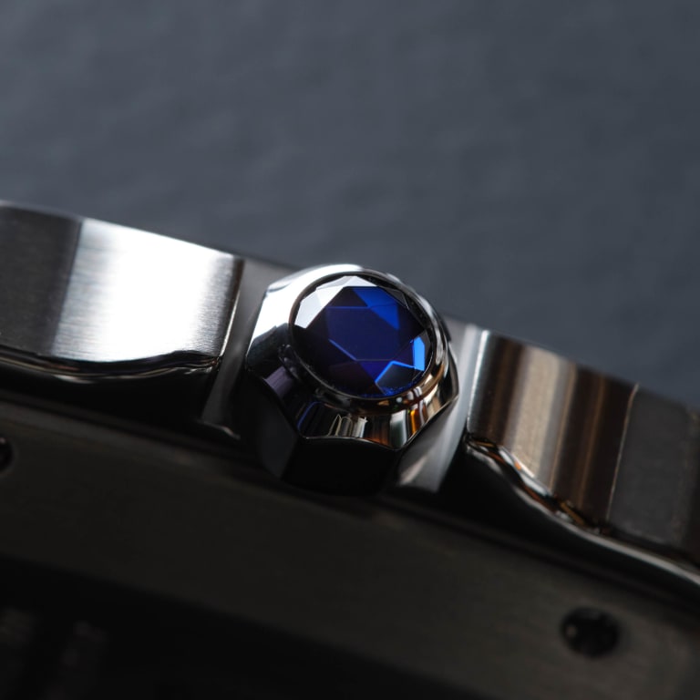 Santos de Cartier Steel Blue Dial 40mm Product Image 2