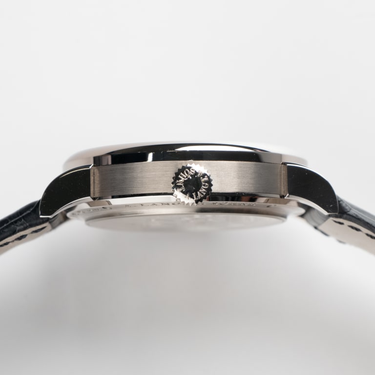 Richard Lange Tourbillon "Pour le Mérite" White Gold Silver Dial 42mm Product Image 2