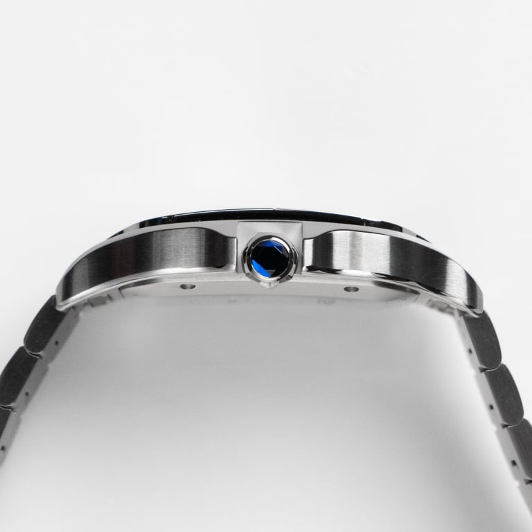 Santos de Cartier Steel Silver Dial 39mm Product Image 4
