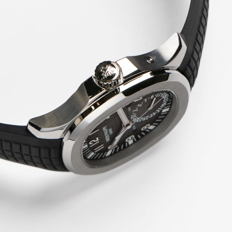 Aquanaut Travel Time Steel Black Dial 40mm Product Image 3