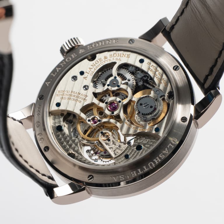 Richard Lange Tourbillon "Pour le Mérite" White Gold Silver Dial 42mm Product Image 6