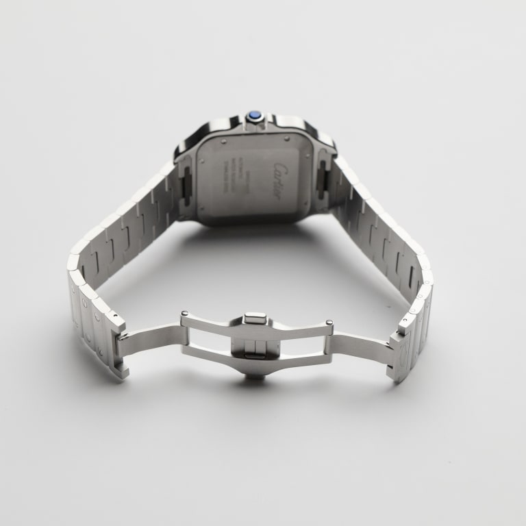 Santos de Cartier Steel Silver Dial 39mm Product Image 9