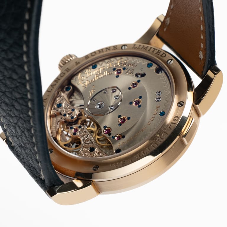Lange 1 Tourbillon “Homage to F. A. Lange” Honeygold Argenté Dial 38mm Product Image 6