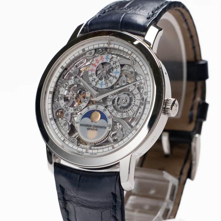 Traditionnelle Perpetual Calendar Platinum Openworked 39mm Product Image 1