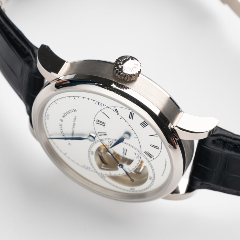 Richard Lange Tourbillon "Pour le Mérite" White Gold Silver Dial 42mm Product Image 4