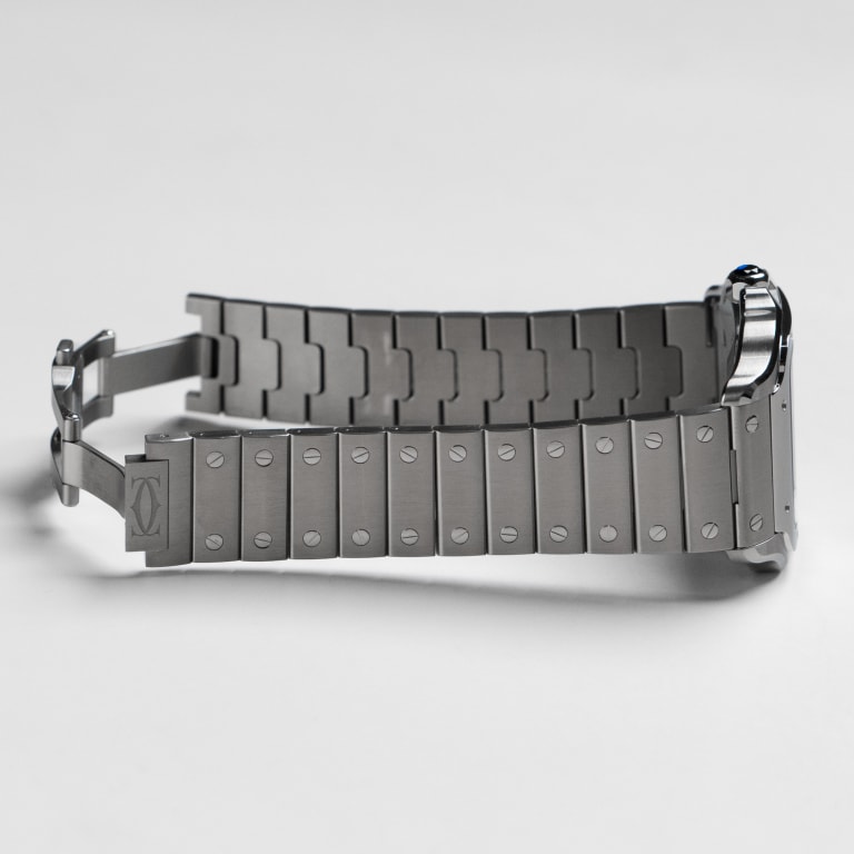 Santos de Cartier Steel Silver Dial 39mm Product Image 7
