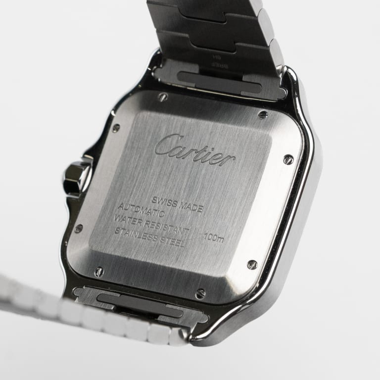 Santos De Cartier Steel Grey Dial 39mm Product Image 10