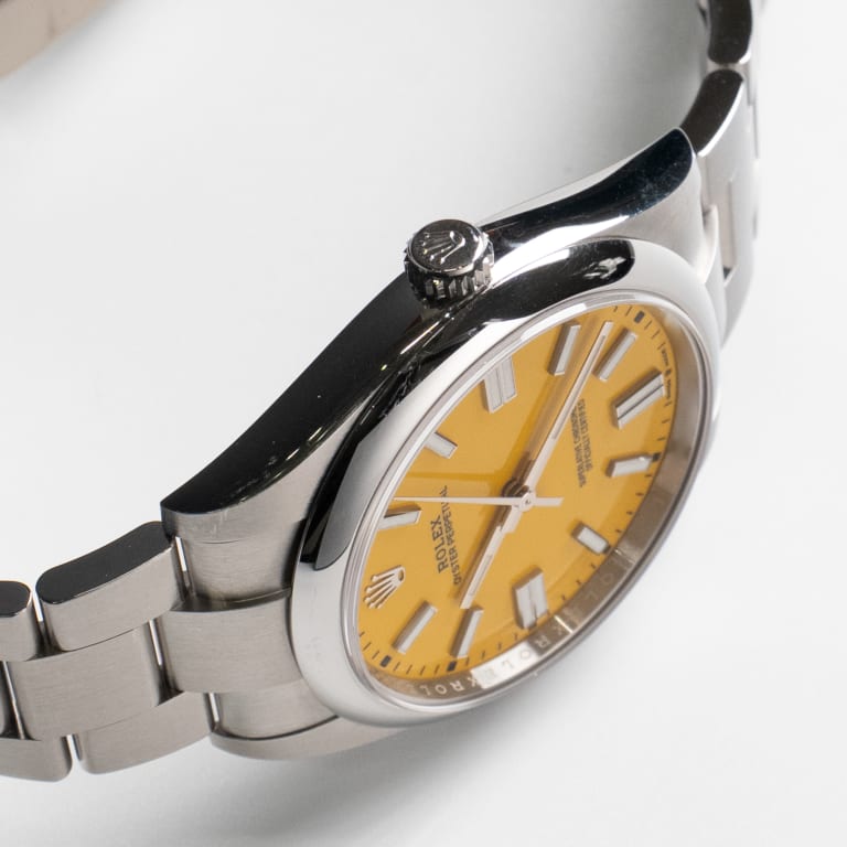 Oyster Perpetual Steel Yellow Dial 41mm Product Image 5