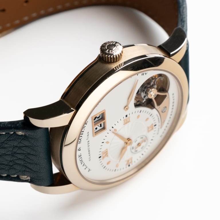 Lange 1 Tourbillon “Homage to F. A. Lange” Honeygold Argenté Dial 38mm Product Image 5