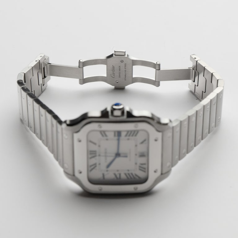 Santos de Cartier Steel Silver Dial 39mm Product Image 8
